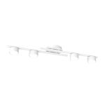 Emibig Plafonnier Fragment Acier Blanc | Convient pour 4x GX53 - Max 12W
