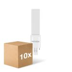Lot 10x Noxion Lucent PL-S LED 2.8W - 830 Blanc Chaud | 2-Pins - Équivalent 5W