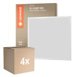 Lot 4x Ledvance Panneau LED Compact Aluminium Blanc 33W 3630lm - 865 Lumière Du Jour | 60x60cm