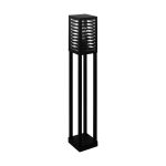 Eglo Lampadaire extérieur Alamonte 3 Extérieur Acier Noir | Convient pour E27