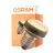 Osram LED Plat Lamp LED E27 Special Dépolie 45W 320lm - 827 Blanc Très Chaud | Dimmable - Équivalent 40W