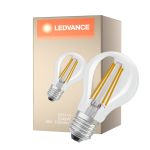 Ledvance Classic LED E27 Peer Filament Helder 5W 1055lm - 827 Zeer Warm Wit | Vervangt 75W