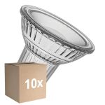 Voordeelpak 10x Ledvance LED Reflector GU10 PAR16 6.9W 650lm 120D - 930 Warm Wit Warm Wit| Dimbaar - Vervangt 80W