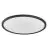 Ledvance LED Bulkhead Orbis Ultra Slim Click Zwart 22W 1740lm - 830 Warm Wit | 400mm - IP20