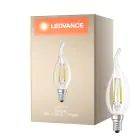 Ledvance Classic LED E14 Kaars Filament Helder 4W 470lm - 827 Zeer Warm Wit | Vervangt 40W