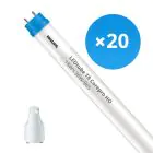 Voordeelpak 20x Philips LED Buis T8 CorePro (EM/Mains) High Output 18W 2000lm - 865 Daglicht | 120cm - Vervangt 36W